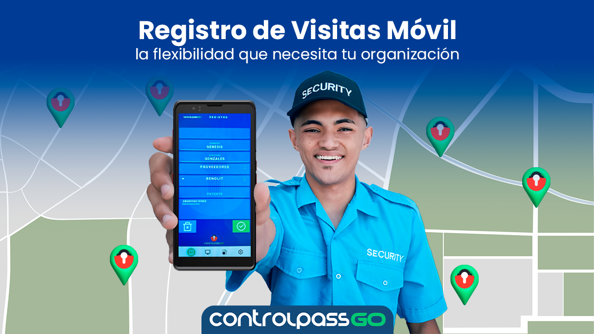 Registro de visitas Móvil con ControlPass GO